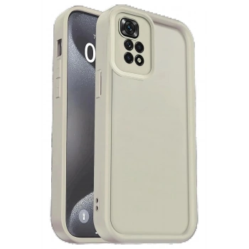 Xiaomi Redmi 10 2022 Kılıf Viera Silikon - Krem