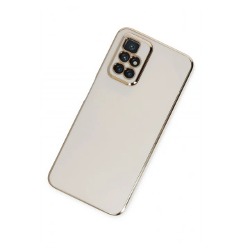 Xiaomi Redmi 10 2022 Kılıf Volet Silikon - Beyaz