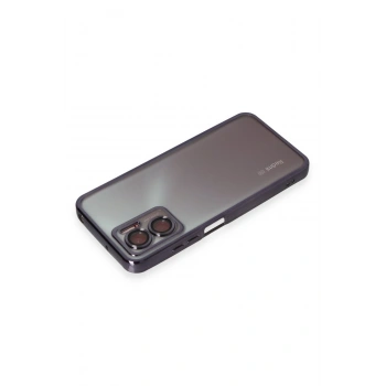 Xiaomi Redmi 10 5G Kılıf Razer Lensli Silikon - Mor