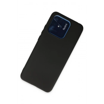 Xiaomi Redmi 10C Kılıf First Silikon - Siyah