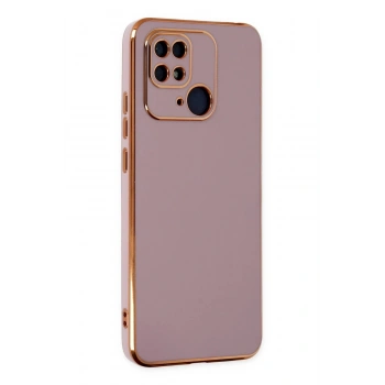 Xiaomi Redmi 10C Kılıf Volet Silikon - Mor