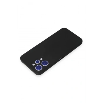 Xiaomi Redmi 12 Kılıf First Silikon - Siyah