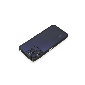 Xiaomi Redmi 12 Kılıf Razer Lensli Silikon - Siyah