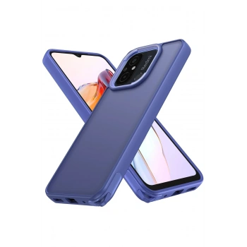 Xiaomi Redmi 12C Kılıf Elegant Kapak - Açık Mavi