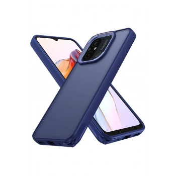 Xiaomi Redmi 12C Kılıf Elegant Kapak - Lacivert