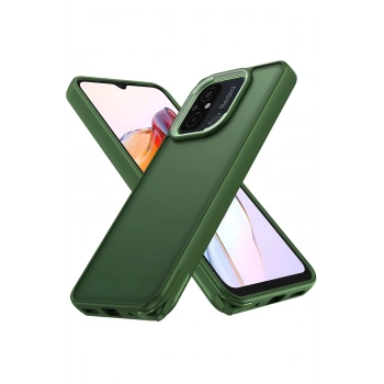 Xiaomi Redmi 12C Kılıf Elegant Kapak - Yeşil