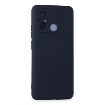 Xiaomi Redmi 12C Kılıf Nano içi Kadife Silikon - Lacivert