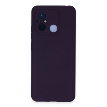 Xiaomi Redmi 12C Kılıf Nano içi Kadife Silikon - Mor