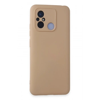 Xiaomi Redmi 12C Kılıf Nano içi Kadife Silikon - Pudra