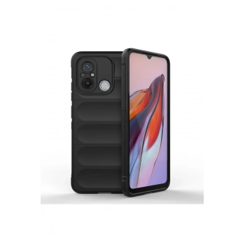 Xiaomi Redmi 12C Kılıf Optimum Silikon - Siyah