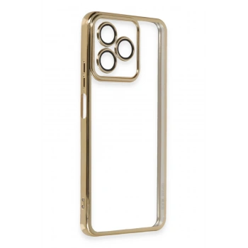Xiaomi Redmi 13 4G Kılıf Razer Lensli Silikon - Gold