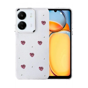 Xiaomi Redmi 13C Fiyonk Desenli Kapak - Desen 4