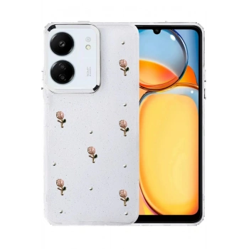 Xiaomi Redmi 13C Fiyonk Desenli Kapak - Desen 5