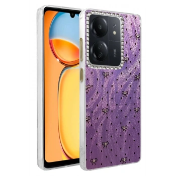 Xiaomi Redmi 13C Kılıf Blade Aynalı Desenli Kapak - Desen 2