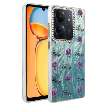 Xiaomi Redmi 13C Kılıf Blade Aynalı Desenli Kapak - Desen 9