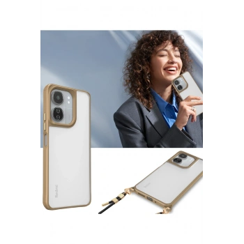 Xiaomi Redmi 13C Kılıf Penta Silikon Kılıf - Çöl Titanyum