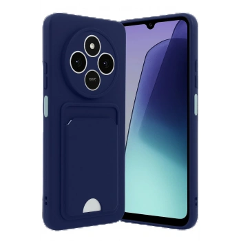 Xiaomi Redmi 14C Kelvin Kartvizitli Silikon - Lacivert