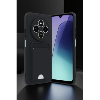 Xiaomi Redmi 14C Kelvin Kartvizitli Silikon - Siyah