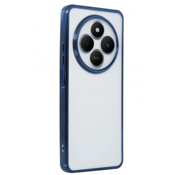 Xiaomi Redmi 14C Kılıf Lensli Silikon - Lacivert