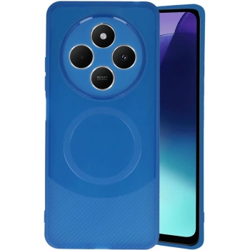 Xiaomi Redmi 14C Kılıf Maya Karbon Kapak - Lacivert