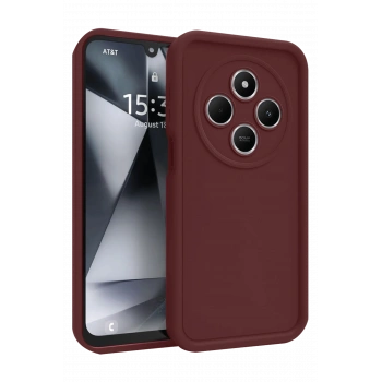 Xiaomi Redmi 14C Kılıf Viera Silikon - Bordo