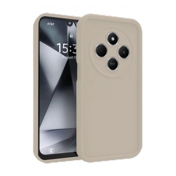 Xiaomi Redmi 14C Kılıf Viera Silikon - Krem