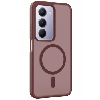 Xiaomi Redmi 15 4G Jota Magsafe Kapak - Bordo