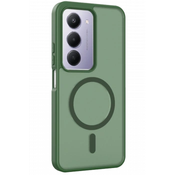 Xiaomi Redmi 15 4G Jota Magsafe Kapak - Koyu Yeşil