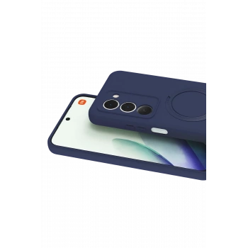 Xiaomi Redmi 15 4G Regal Magsafe Standlı Kapak - Lacivert