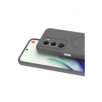 Xiaomi Redmi 15 4G Regal Magsafe Standlı Kapak - Titan Gri