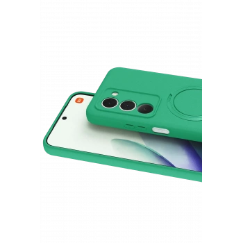 Xiaomi Redmi 15 4G Regal Magsafe Standlı Kapak - Yeşil