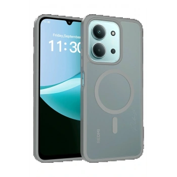 Xiaomi Redmi 15C 4G Jota Magsafe Kapak - Titan Gri