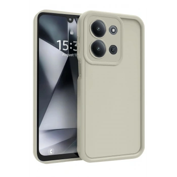Xiaomi Redmi 15C 4G Viera Silikon - Krem