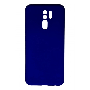 Xiaomi Redmi 9 Kılıf Nano içi Kadife Silikon - Lacivert