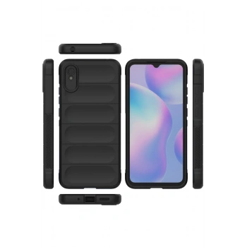 Xiaomi Redmi 9A Kılıf Optimum Silikon - Siyah