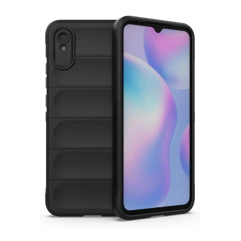 Xiaomi Redmi 9A Kılıf Optimum Silikon - Siyah