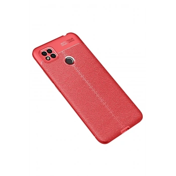 Xiaomi Redmi 9C Kılıf Auto Focus Kapak - Kırmızı
