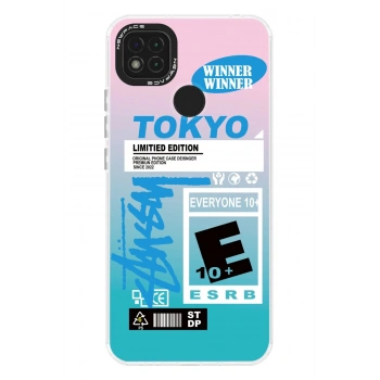 Xiaomi Redmi 9C Kılıf Estoril Desenli Kapak - Estoril - 1