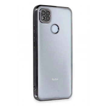 Xiaomi Redmi 9C Kılıf Lensli Silikon - Siyah