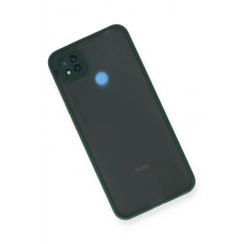 Xiaomi Redmi 9C Kılıf Montreal Silikon Kapak - Yeşil