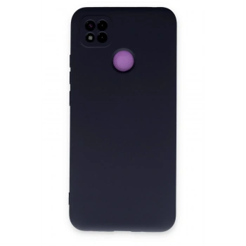 Xiaomi Redmi 9C Kılıf Nano içi Kadife Silikon - Lacivert