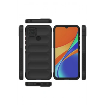 Xiaomi Redmi 9C Kılıf Optimum Silikon - Siyah