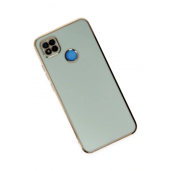 Xiaomi Redmi 9C Kılıf Volet Silikon - Açık Yeşil