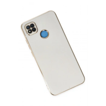 Xiaomi Redmi 9C Kılıf Volet Silikon - Beyaz