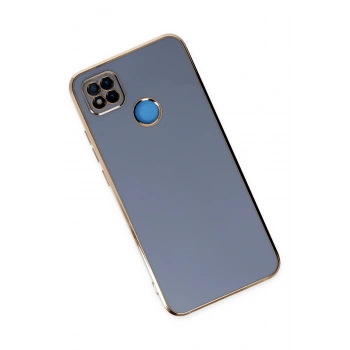 Xiaomi Redmi 9C Kılıf Volet Silikon - Mavi