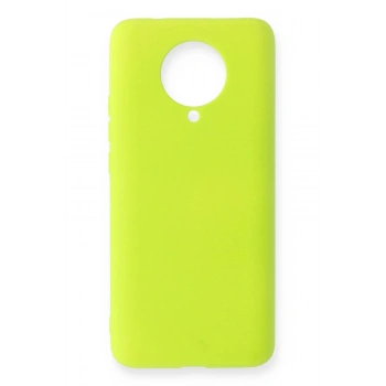 Xiaomi Redmi K30 Pro Kılıf Nano içi Kadife Silikon - Sarı