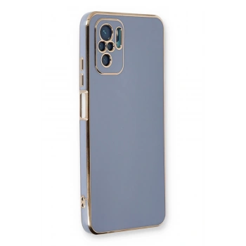 Xiaomi Redmi Note 10 Kılıf Volet Silikon - Mavi