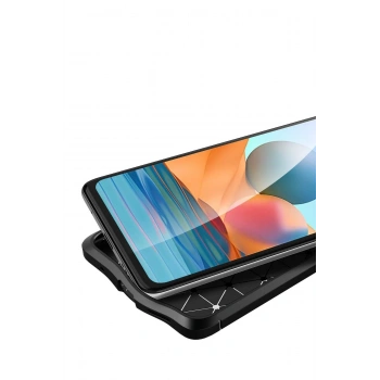 Xiaomi Redmi Note 10 Pro Kılıf Auto Focus Kapak - Kırmızı