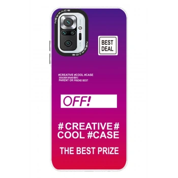 Xiaomi Redmi Note 10 Pro Kılıf Estoril Desenli Kapak - Estoril - 9