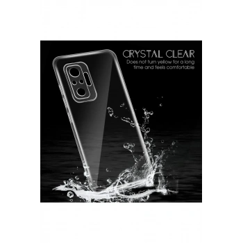 Xiaomi Redmi Note 10 Pro Kılıf Lüx Şeffaf Silikon